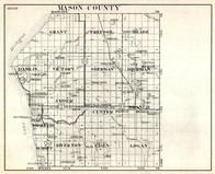 Mason County, Grant, Freesoil, Meade, Hamlin, Victory, Sherman, Sheridan, Amber, Custer, Logan, Eden, Michigan State Atlas 1930c